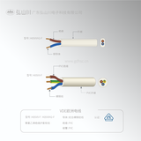 VDE歐洲PVC絕緣軟線H05VV-F/H05VVH2-F